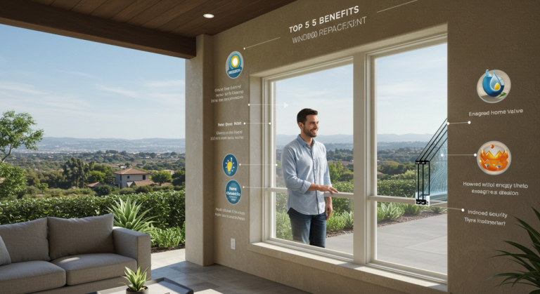 Top 5 Benefits of Window Replacement San Diego Homeowners Should Know